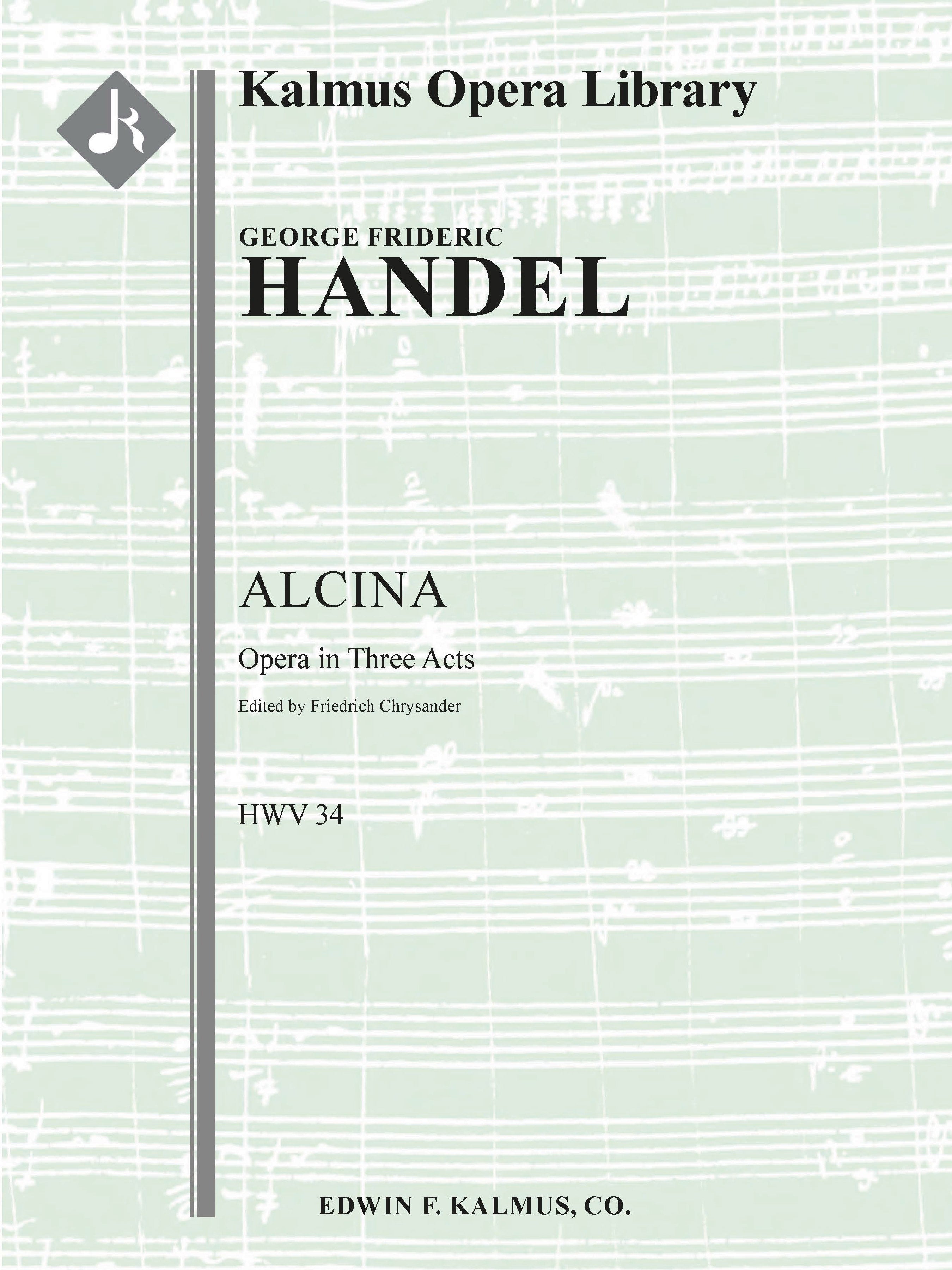Alcina, HWV 34 (complete) Cover Image