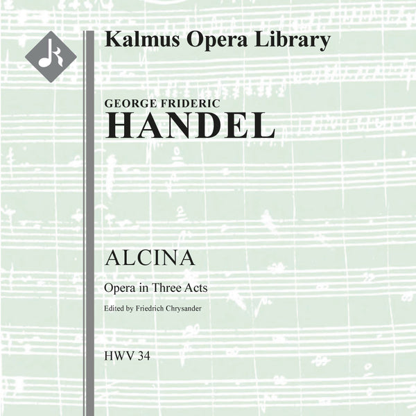 Alcina, HWV 34 (complete) Cover Image