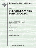Violin Concerto No. 1 in D minor, MWV O 3 (2nd version) Cover Image