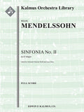 Sinfonia No. 2: String Symphony in D Cover Image
