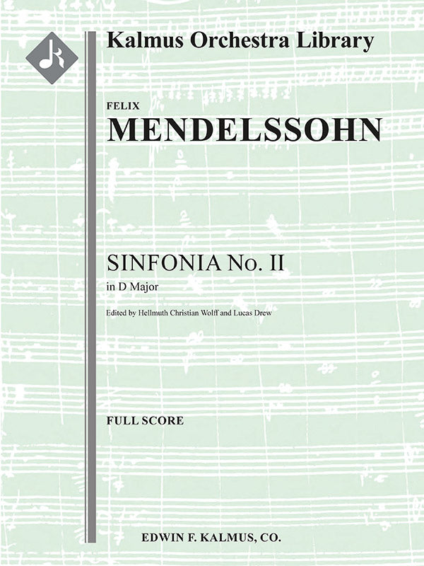 Sinfonia No. 2: String Symphony in D Cover Image