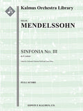 Sinfonia No. 3: String Symphony in E minor Cover Image