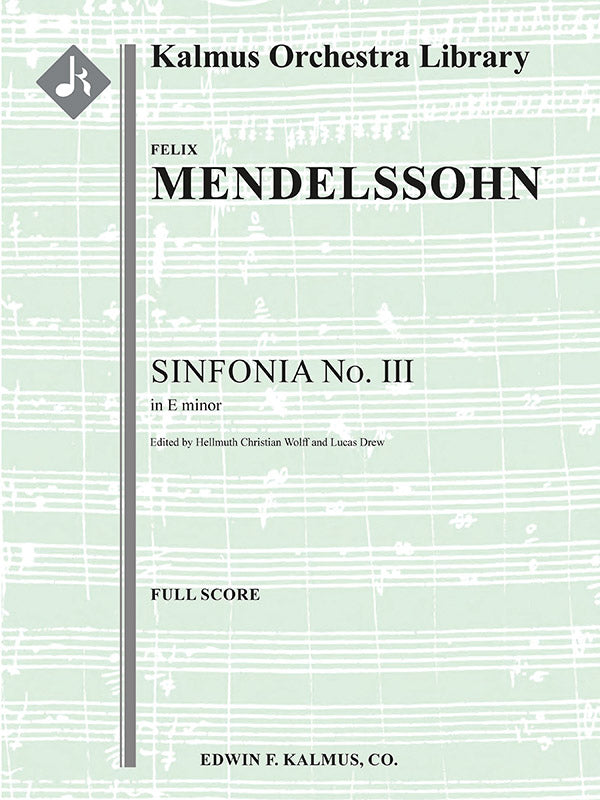 Sinfonia No. 3: String Symphony in E minor Cover Image