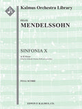 Sinfonia No. 10: String Symphony in B minor Cover Image