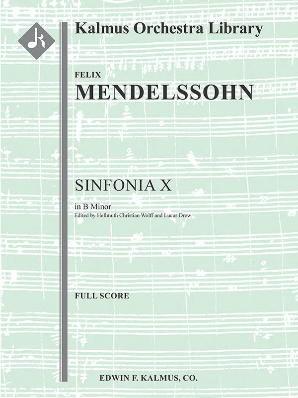 Sinfonia No. 10: String Symphony in B minor Cover Image