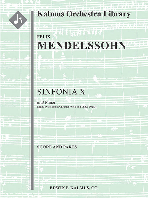 Sinfonia No. 10: String Symphony in B minor Cover Image