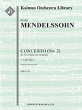 Concerto for Two Pianos and Orchestra in A-flat (No. 2), MWV O 6 Cover Image
