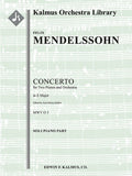 Concerto for Two Pianos and Orchestra in E (No. 1), MWV O 5 Cover Image