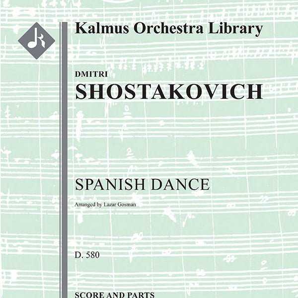 Spanish Dance, D. 580 Cover Image