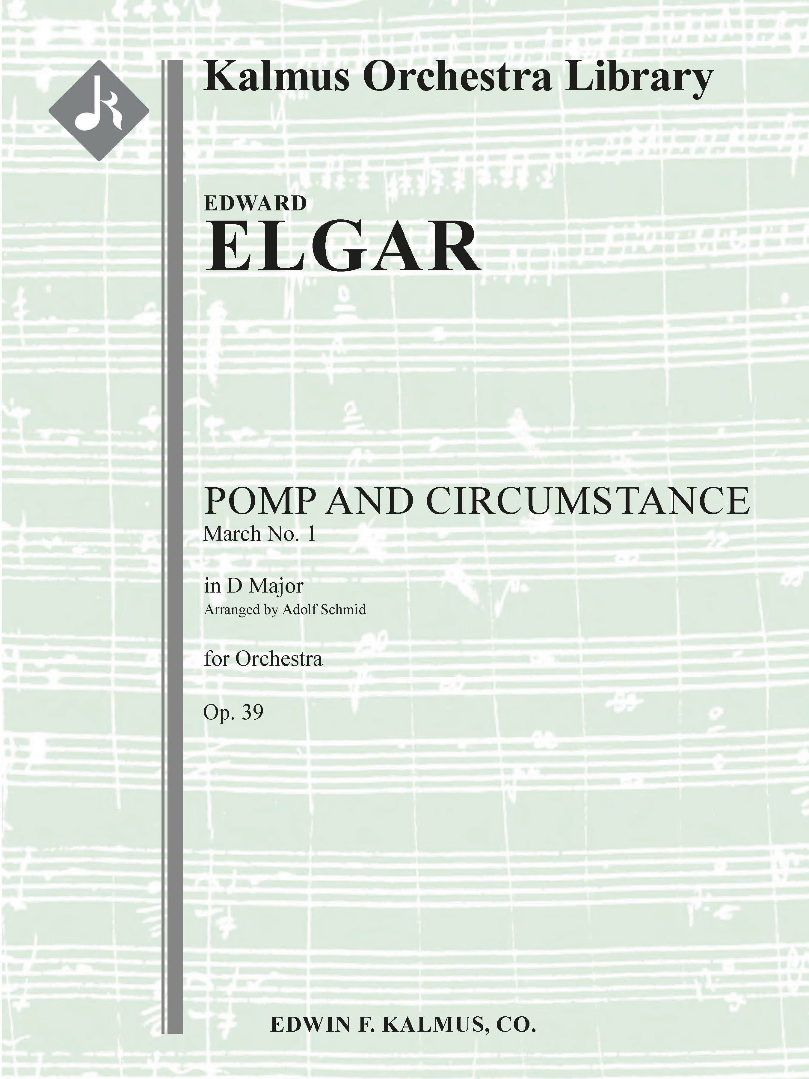 Pomp and Circumstance Marches, Op. 39: No. 1 in D (Schmid) Cover Image