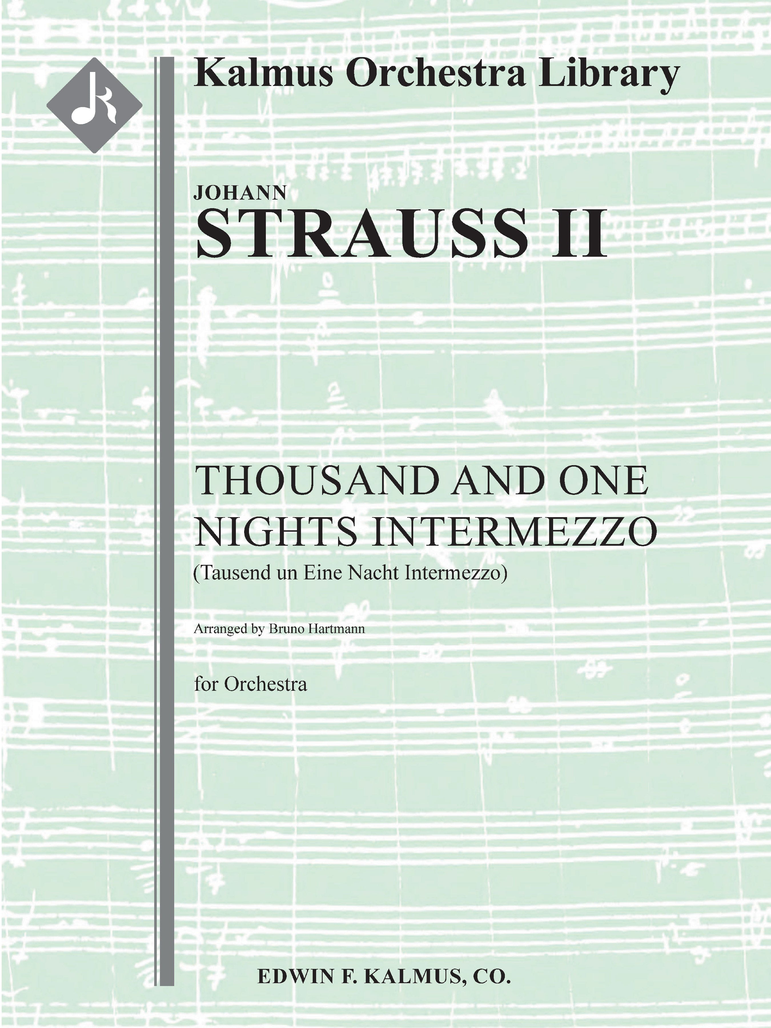 Thousand and One Nights Intermezzo (Tausend un Eine Nacht Intermezzo; Indigo un die Viertzig Raeuber) [arrangement] Cover Image
