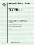 Concerto Grosso, Op. 6, No. 1 in G, HWV 319 [Critical Edition] Cover Image