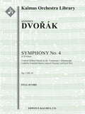 Symphony No. 4 in D minor, Op. 13/B. 41 (critical edition) Cover Image