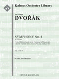 Symphony No. 4 in D minor, Op. 13/B. 41 (critical edition) Cover Image