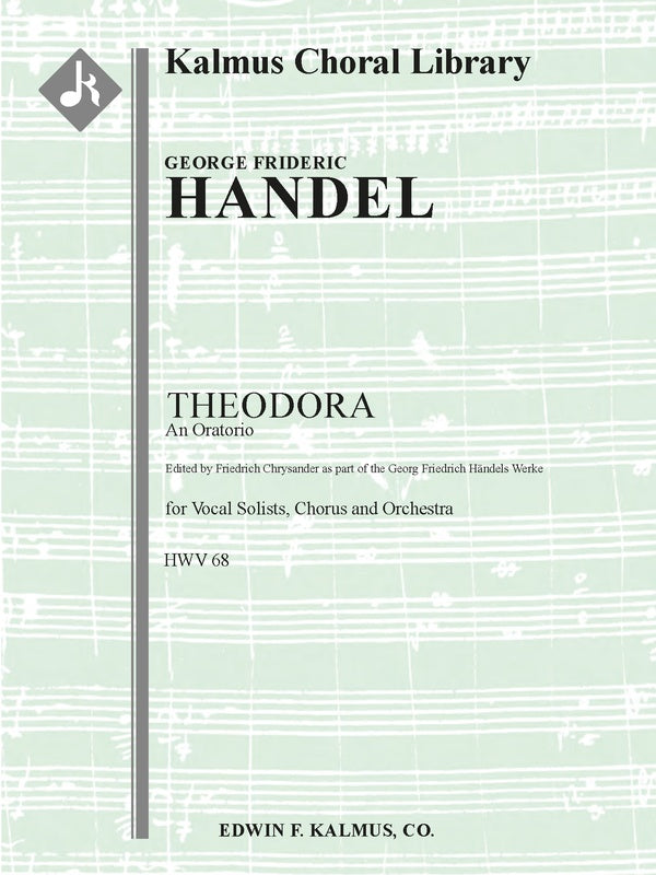 Theodora, HWV 68 Cover Image