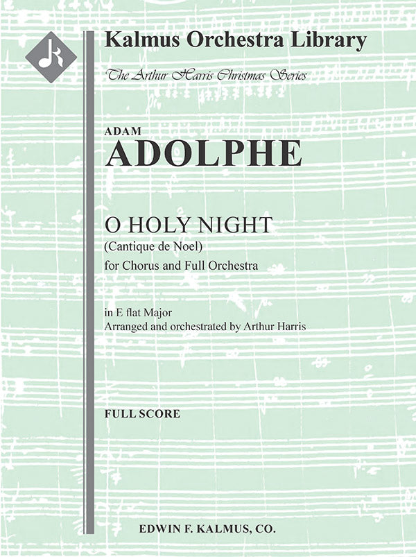O Holy Night (Cantique de Noel - original key) Cover Image
