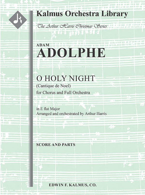 O Holy Night (Cantique de Noel - original key) Cover Image