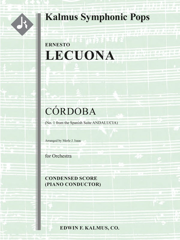 Andalucia (Suite Espagnola), No. 1: Cordoba Cover Image