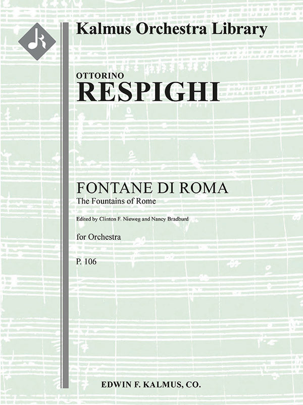 The Fountains of Rome (Fonatana di Roma) Cover Image