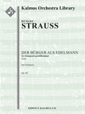 Der Buerger als Edelmann Suite, Op. 60-IIIa/ TrV 228c (Le Bourgeois Gentilhomme) Cover Image