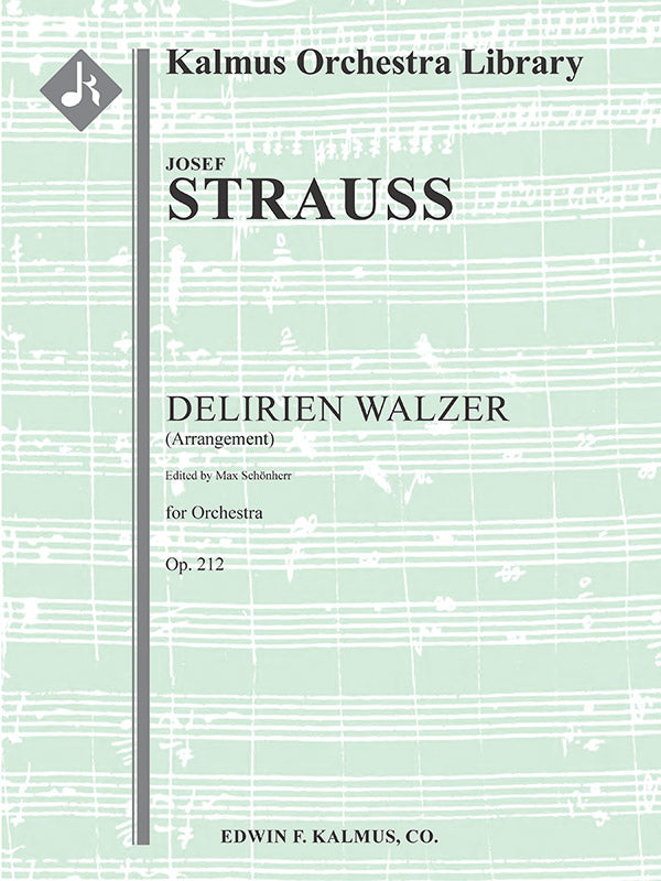 Delirien Walzer, Op. 212 [arrangement] Cover Image