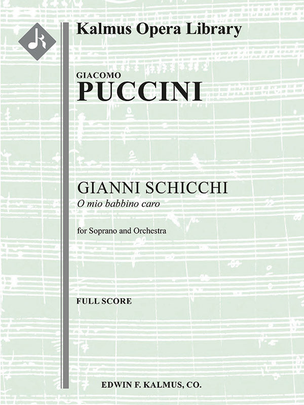 Gianni Schicchi: O mio babbino caro Cover Image