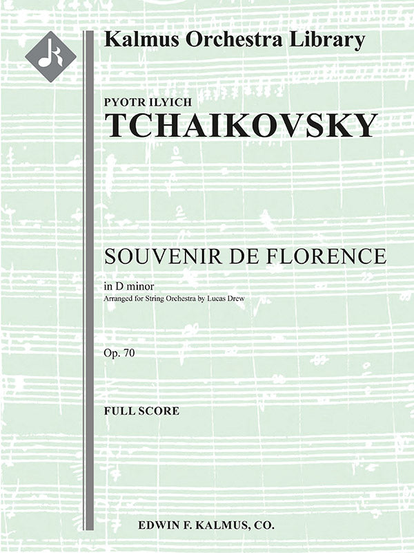 Souvenir de Florence, Op. 70 Cover Image