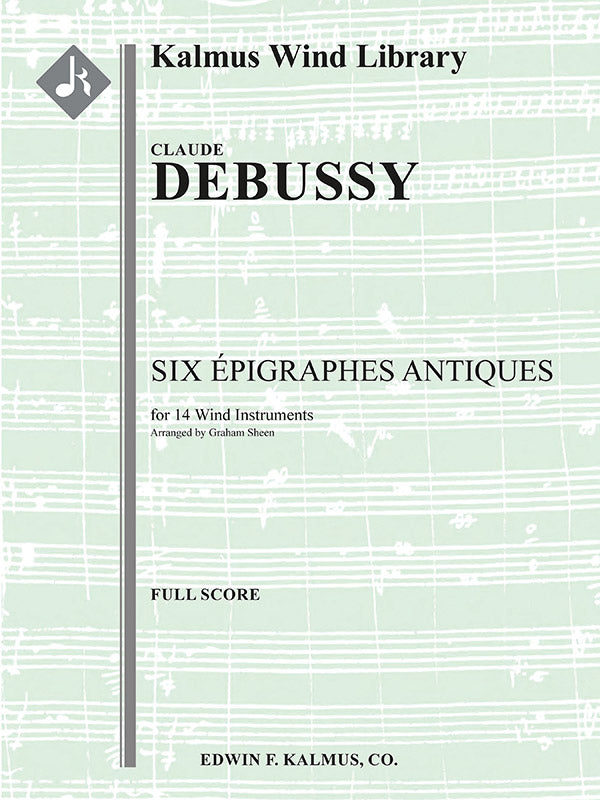 Six Epigraphes Antiques Cover Image