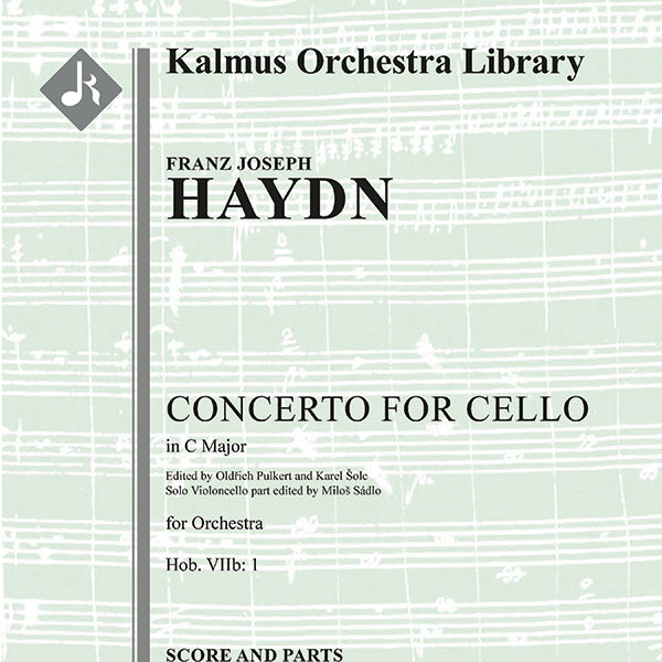 Concerto for Cello No. 1 in C, Hob.VIIb:1 Cover Image