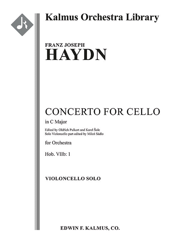Concerto for Cello No. 1 in C, Hob.VIIb:1 Cover Image