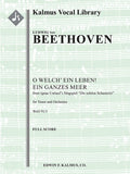 Concert Aria: O welch' ein Leben! ein ganzes Meer, WoO 91/1 (Two Concert Arias from Ignaz Umlauf's Singspiel "Die Schöne Schusterin") Cover Image