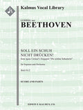 Concert Aria: Soll ein Schuh nicht druecken!, WoO 91/2 (Two Concert Arias from Ignaz Umlauf's Singspiel "Die Schoene Schusterin") Cover Image