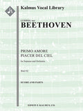 Primo amore piacer del ciel, WoO 92 (Concert Aria) Cover Image