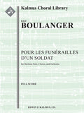 Pour les Funerailles d'un Soldat Cover Image