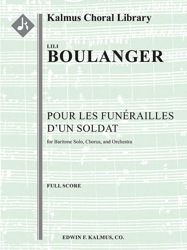 Pour les Funerailles d'un Soldat Cover Image