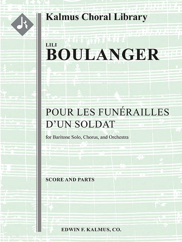 Pour les Funerailles d'un Soldat Cover Image