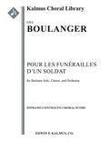 Pour les Funerailles d'un Soldat Cover Image