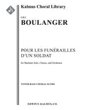 Pour les Funerailles d'un Soldat Cover Image