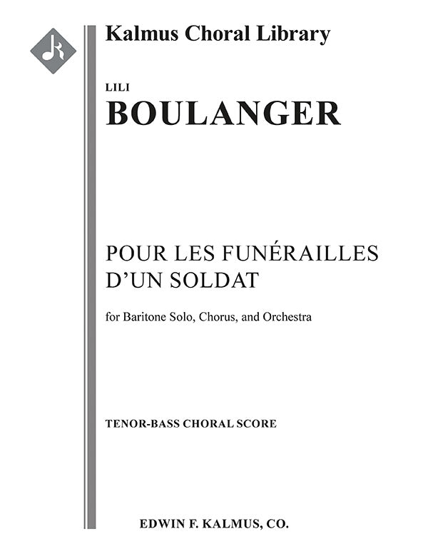 Pour les Funerailles d'un Soldat Cover Image