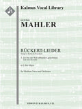 Songs to Poems by Rueckert; No. 3: Ich bin der Welt abhanden gekommen, medium voice (E-flat, original key) Cover Image
