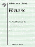 Rapsodie Negre, Op. 1/ FP 3 Cover Image