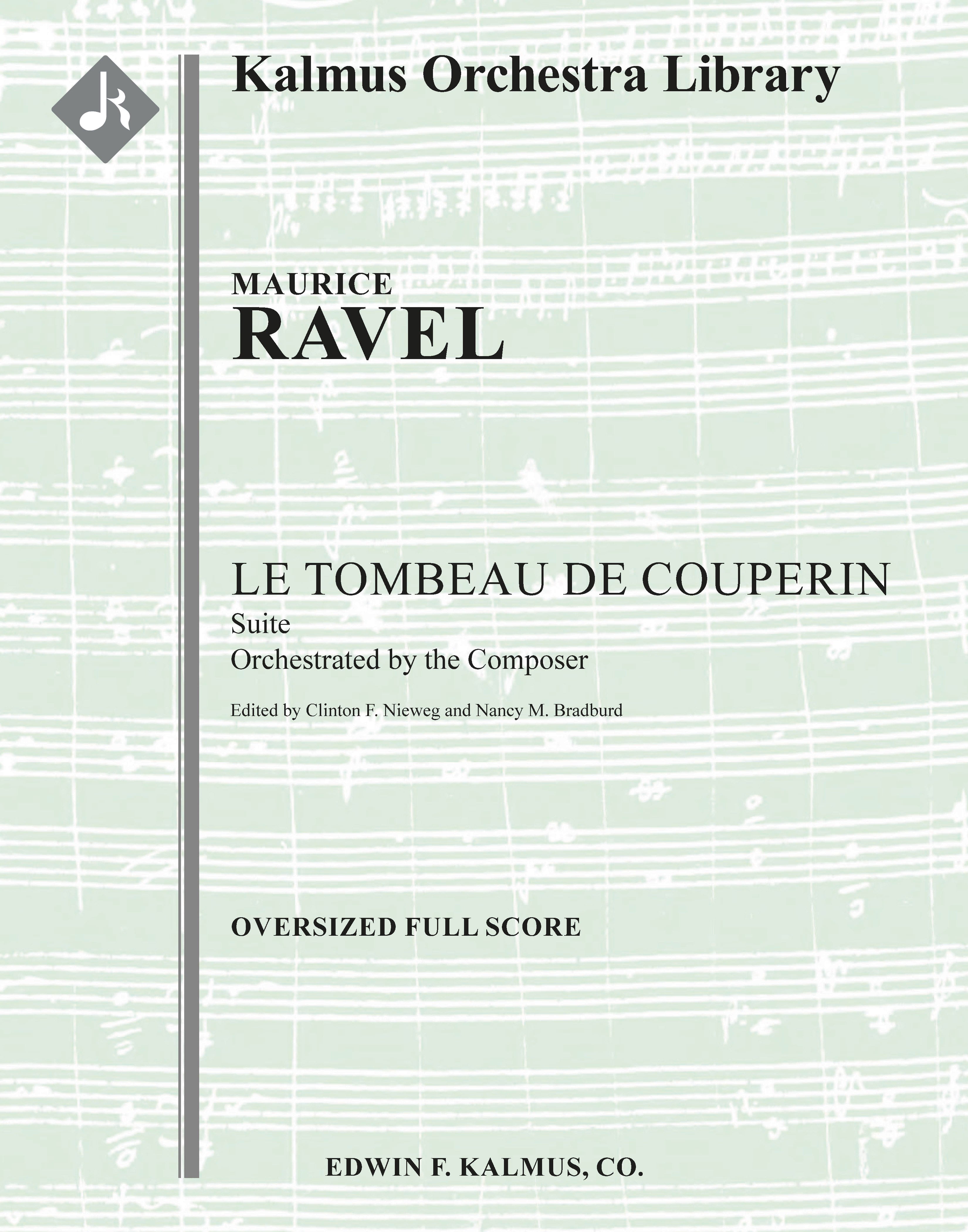 Le Tombeau de Couperin: Suite (composer's transcription) Cover Image