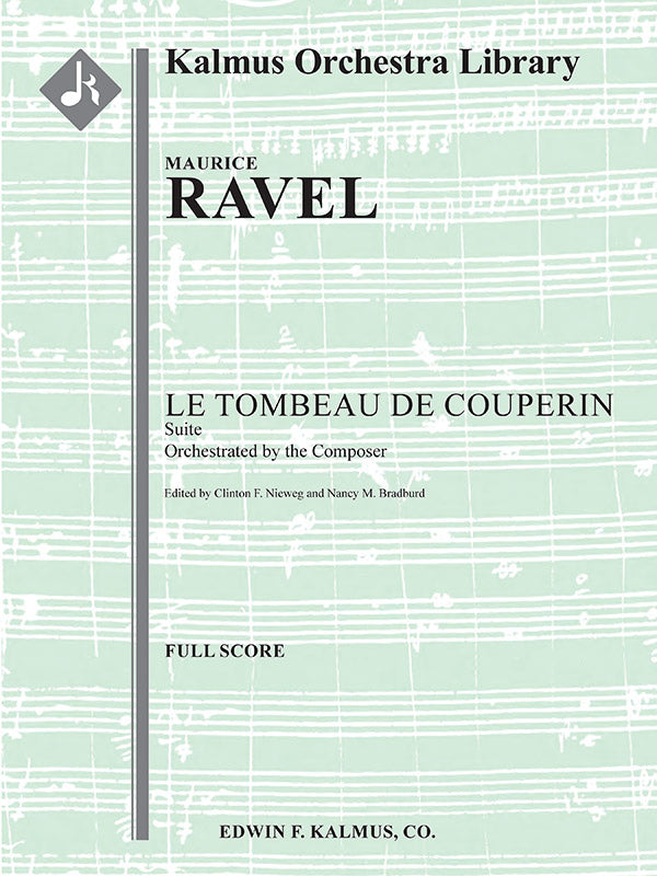 Le Tombeau de Couperin: Suite (composer's transcription) Cover Image