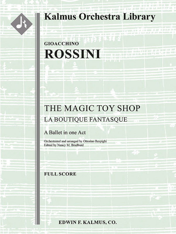 The Magic Toy Shop (La Boutique fantasque, complete ballet) Cover Image