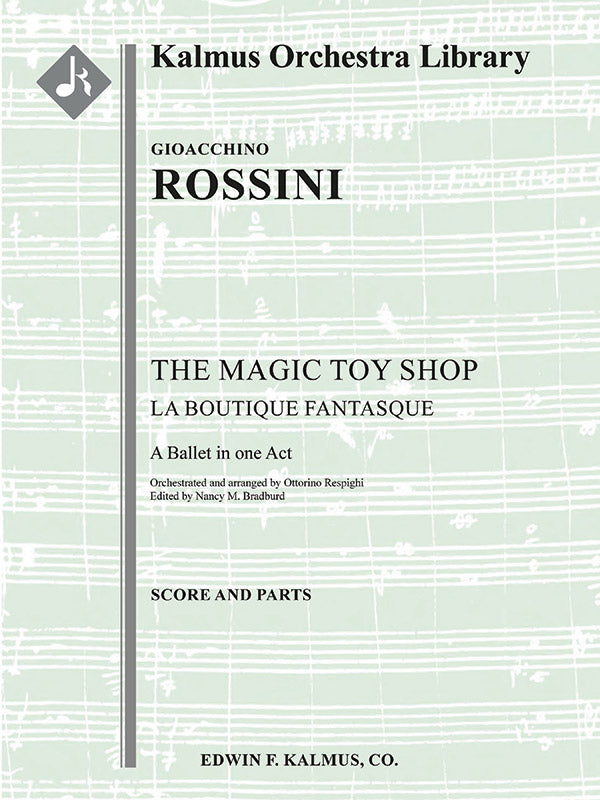 The Magic Toy Shop (La Boutique Fantasque, complete ballet) Cover Image