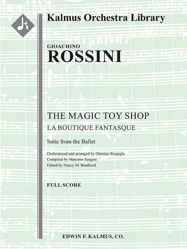 The Magic Toy Shop (La Boutique Fantasque): Suite from the Ballet Cover Image