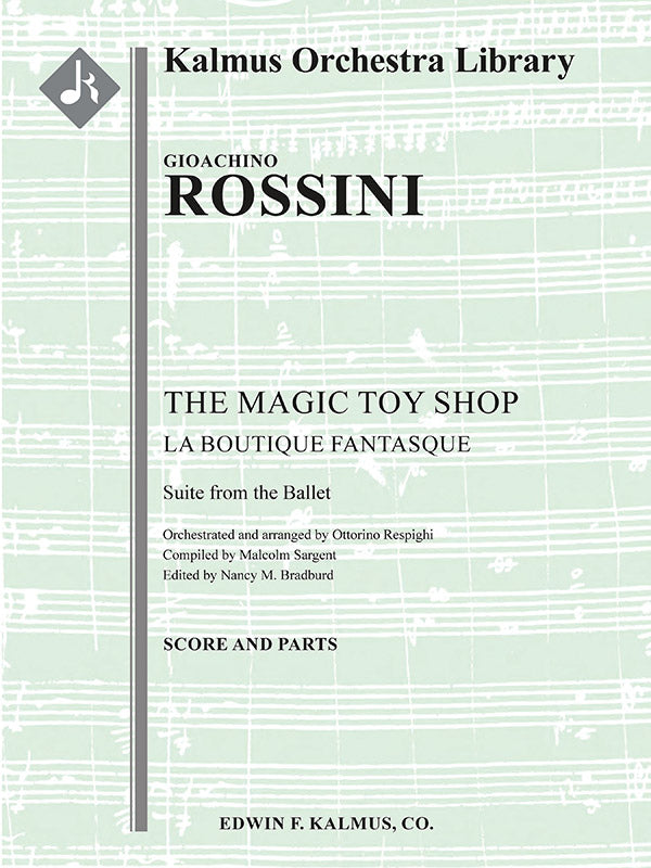 The Magic Toy Shop (La Boutique Fantasque): Suite from the Ballet Cover Image
