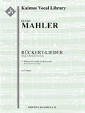 Songs to Poems by Rueckert; No. 1: Blicke mir nicht in die Lieder, medium voice (F, original key) Cover Image