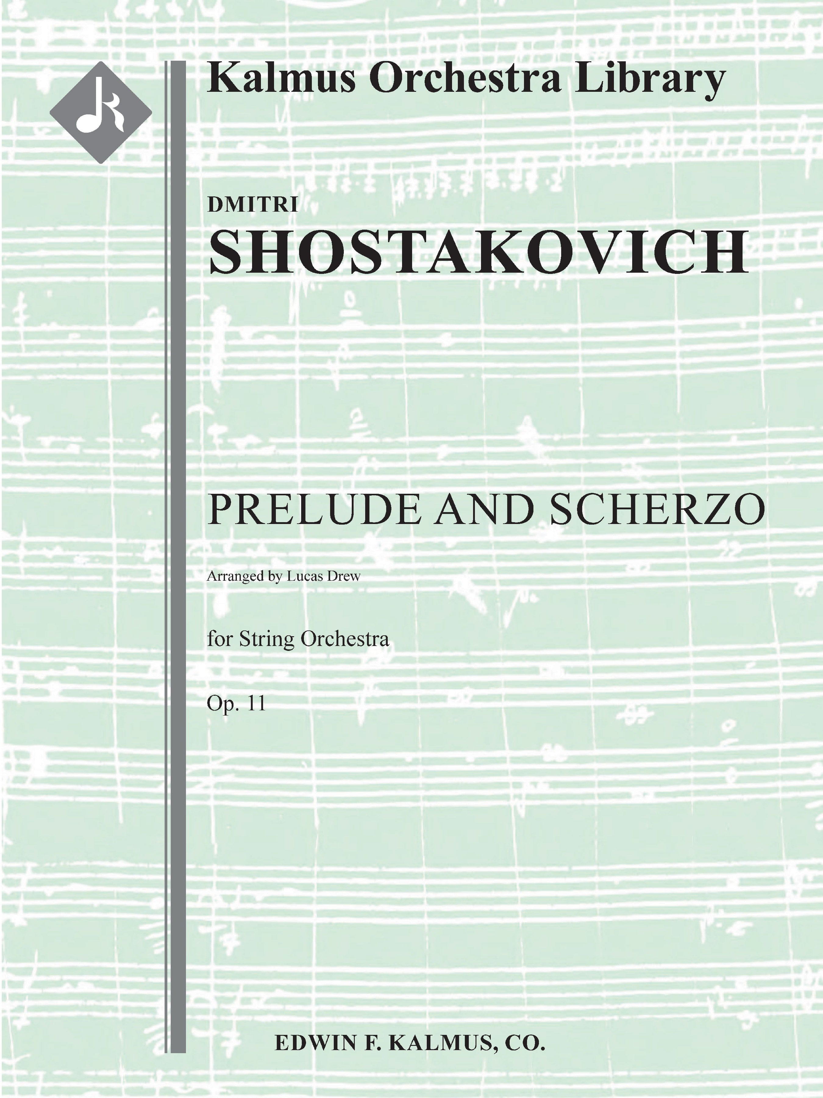 Pieces for String Octet, Op. 11: Prelude and Scherzo Cover Image