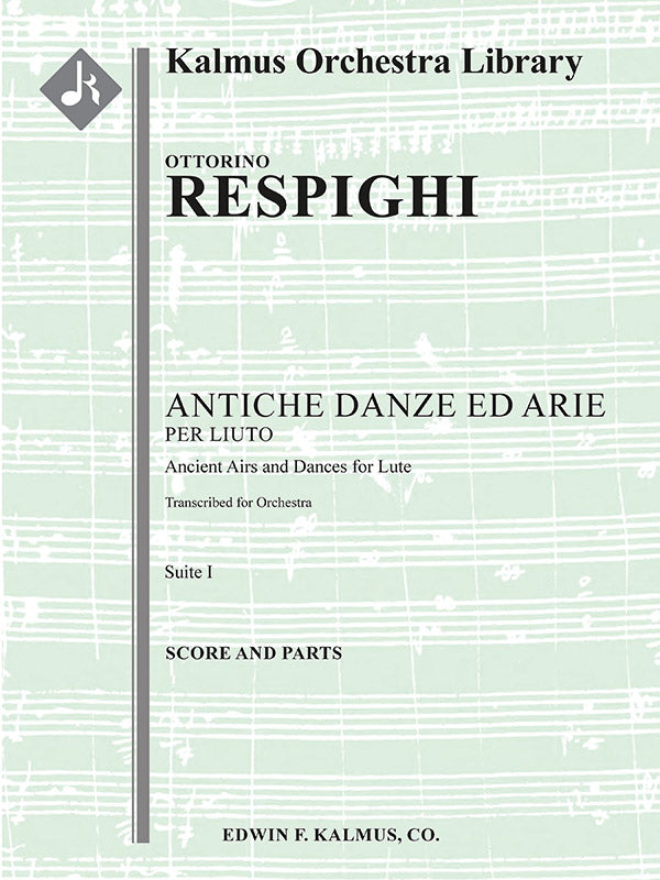 Antiche Danze ed Arie, Suite 1 (Ancient Airs and Dances) Cover Image
